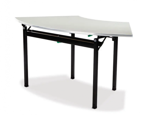 Meja kerja dengan desain yang dapat dilipat untuk penggunaan yang fleksibel